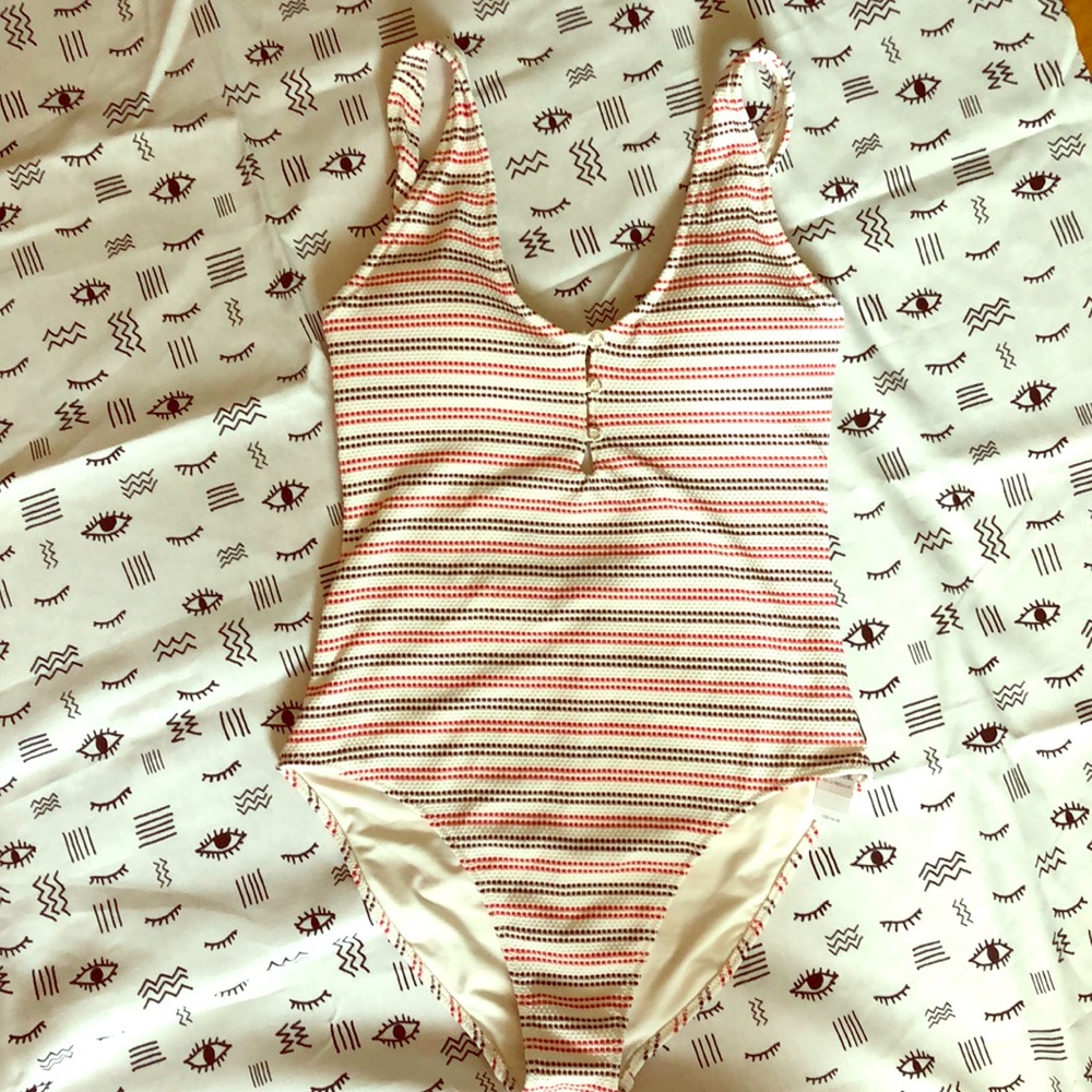 Aerie Full Coverage Pique One Piece